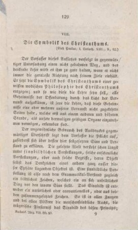 129-136 Die Symbolik des Christenthums