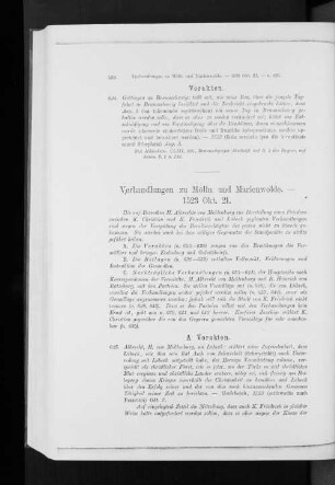 Vorakten.