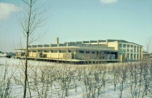 Gewerbegebiet: Milchwerk im Winter