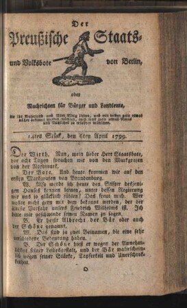 14tes Stück, den 6ten April 1799