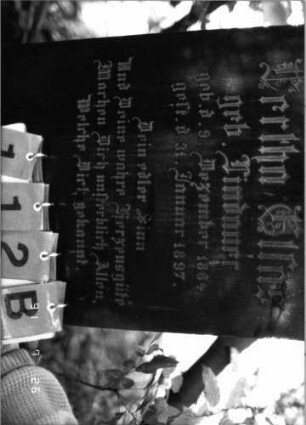 Grabstein 112 [Hahn S. 55 ]: Grabstein 112B [Hahn S. 55 ]