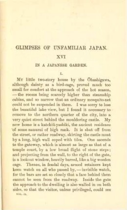 XVI. In a Japanese garden