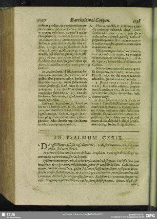 In Psalmum CXXIX.[i.e. CXXVIII.] Psalmus CXXIX.[i.e. CXXVIII.]