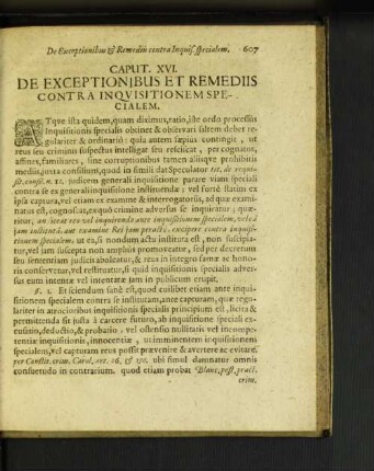 [Caput. XVI. - XXII.]