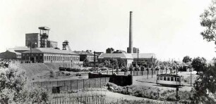 Tagesanlagen der Zeche Beeckerwerth 1/2 der GBAG in Duisburg