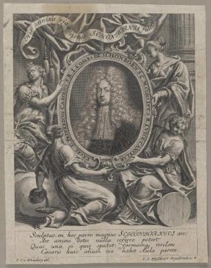 Bildnis des Fridericus Carolus Schönborn
