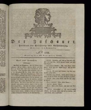 No. 132 - 2. November 1822