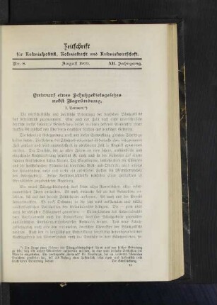 Nr. 8, XII. Jahrgang