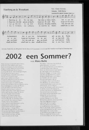 Hamborg an de Woterkant