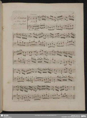 5.e Cantate: Le Triomphe de l'Amour