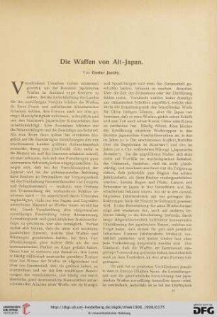 4: Die Waffen von Alt-Japan