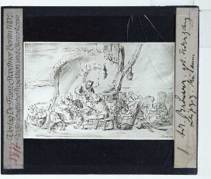 Brouwer (?), Bauernszene (Zeichnung) (Leipzig, unidentifiziert)
