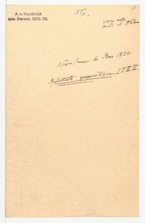 Resultats geognostiques I. II. III. IV.