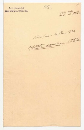 Resultats geognostiques I. II. III. IV.