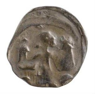 Münze, Pfennig, um 1345