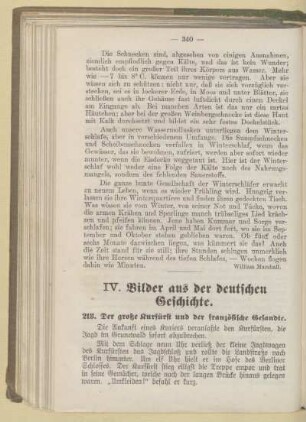 IV. Bilder aus der deutschen Geschichte