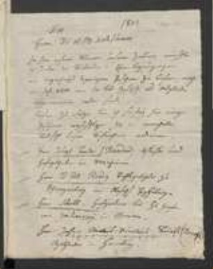 Brief von David Heinrich Hoppe an Johann Jacob Kohlhaas