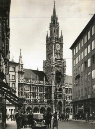 München, Neues Rathaus, Ansicht von Süden