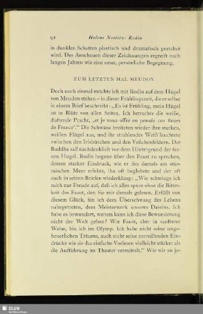 Zum Letzen Mal Meudon