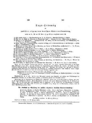 Tags - Ordnung der zwölften allgemeinen deutschen Lehrerversammlung