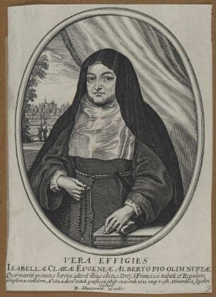 Bildnis der Isabellae Clarae Evgeniae, Infantin von Spanien