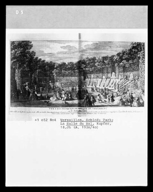 Versailles, Schlosspark, La Salle du Bal