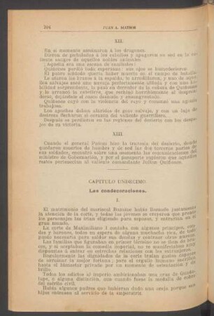 Capítulo undécimo. - Las condecoraciones.