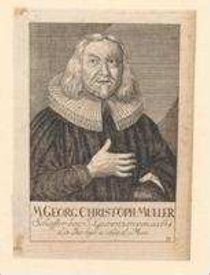 Georg Christoph Müller, Schaffer bei St. Lorenz