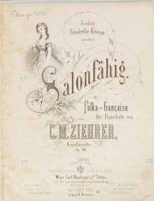 Salonfähig : Polka-française ; für Pianoforte ; op. 146
