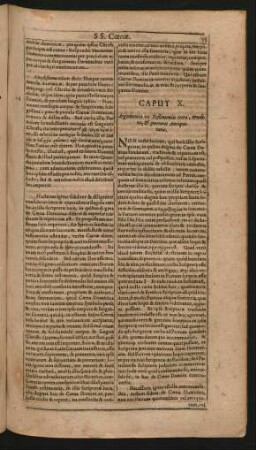 Caput X. Argumenta ex Testimoniis verae, eruditae, & purioris Antiquitatis.