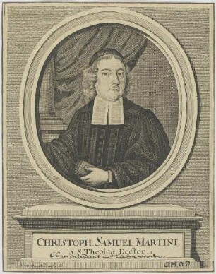 Bildnis des Christoph Samuel Martini