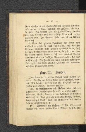 Kap. 20. Kuchen.