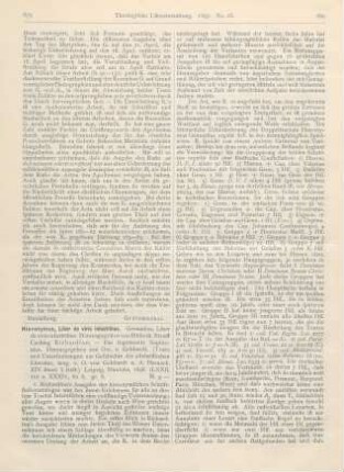 679-682 [Rezension] Hieronymus, Liber de viris inlustribus. Ed. Ernest Cushing Richardson