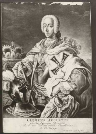 Clemens August von Bayern Hochmeister des Deutschordens 1732-1761