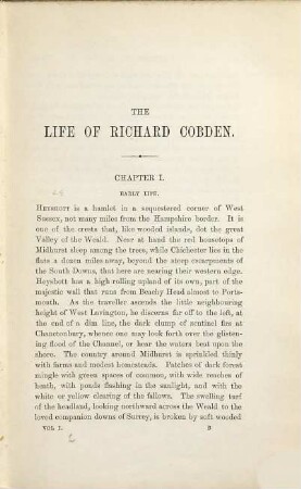 The life of Richard Cobden : in two volumes, 1