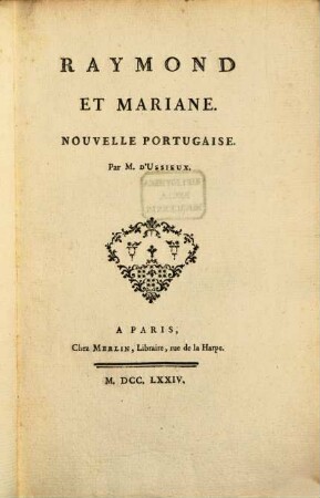 Le Décaméron François, 2,8. Raymond Et Mariane : Nouvelle Française