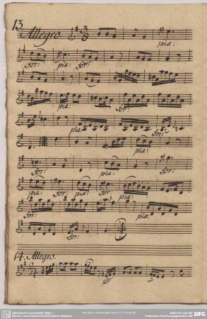 14. Allegro, A-Dur