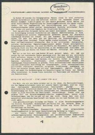Kongresse, Versammlungen des UFV Sachsen