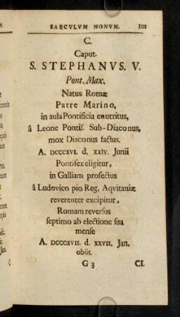 101-117, Saeculum Nonum