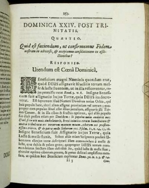 Dominica XXIV. Post Trinitatis.