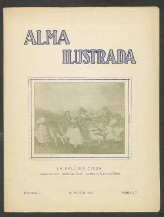 La gallina ciega : Cuadro de Goya. - Museo del Prado. - Galería de "Alma Ilustrada".