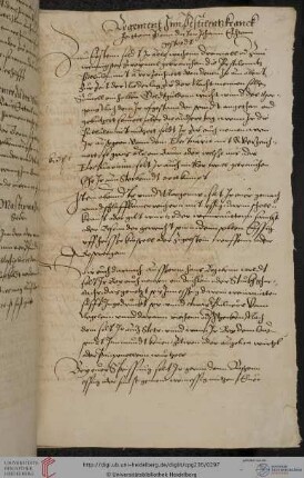 Dr. Johann Echt, Pestregimen