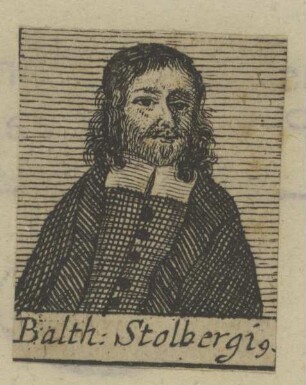 Bildnis des Balthasar Stolbergius