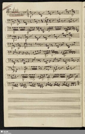 110. Aria: Infelice io son perduto / Galuppi, B.