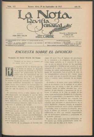 Encuesta sobre el divorcio