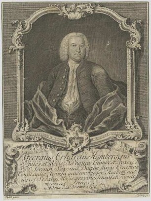 Bildnis des Georgius Erhardus Hambergerus
