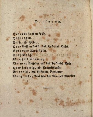 A. W. Ifflands Theatralische Werke : Auswahl, 4. Frauenstand. Hausfrieden