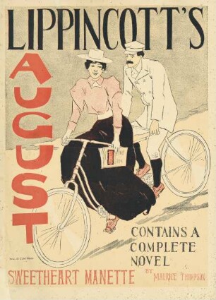 Lippincott's August. Sweetheart Manette by Maurice Thompson