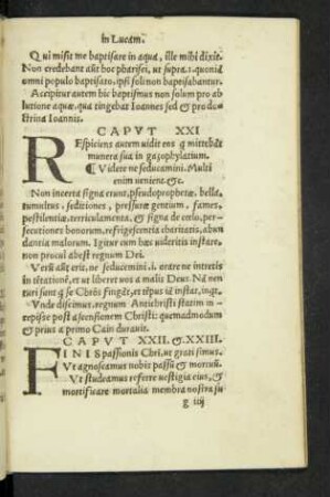 Caput XXII. et .XXIII.