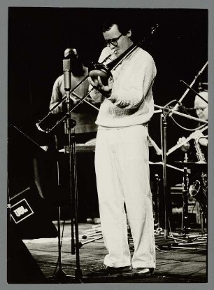 Nils Landgren : Portrait des Jazz-Posaunisten Nils Landgren bei der Jazzbühne Berlin in der Volksbühne Berlin